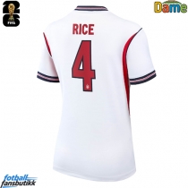 England Declan Rice #4 Hjemmedrakt Dame VM 2026 Kortermet